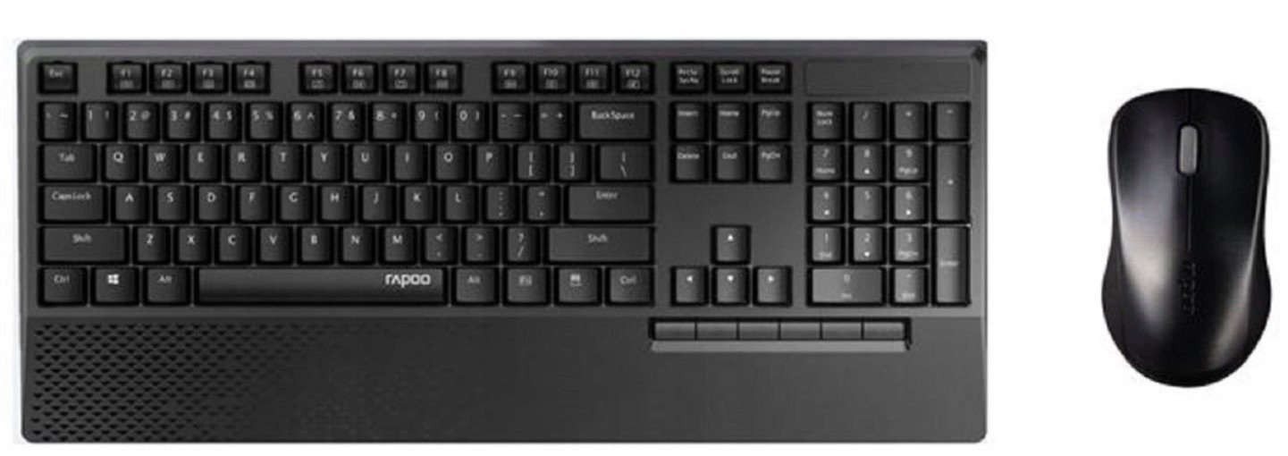 RAPOO ZESTAW BEZPRZEWODOWY X1960 CZARNY UI