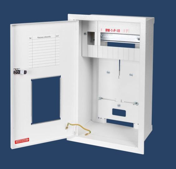 Karwasz Szafka licznikowa podtynkowa 1-licznikowa 1-fazowy 10 modułów IP30 (RW-1-P-10)