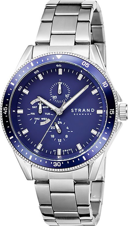 Zegarek Strand Zegarek męski Strand S745GMCLSC srebrny