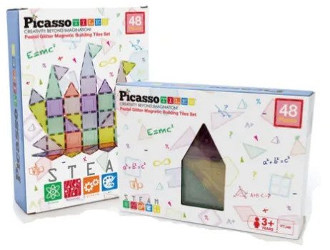 PTJ48 KLOCKI MAGNETYCZNE 48w1 PICASSO TILES