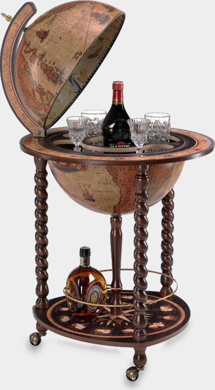 rzezbyzbrazu Globus Barek na Alkohole Zoffoli Explora Honey Brown