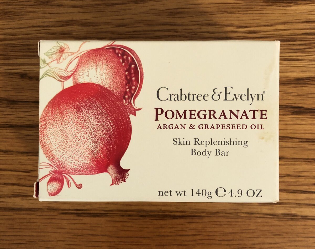 Hermès Crabtree & Evelyn, Pomegranate, Soap Bar, 140 g Unisex