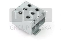 E.4142/SZ Listwa zaciskowa LZT w korpusie szara Cu:2,5-35mm2, Al:6-35mm2 E.4142/SZ