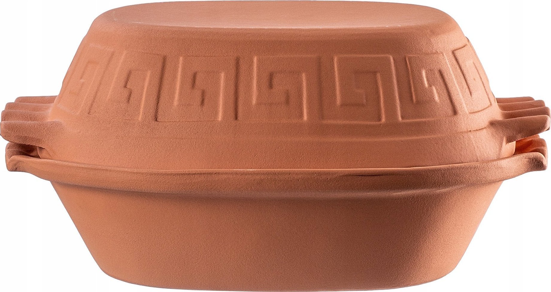 Kadax Kadax Garnek Rzymski Gliniany Owalny Forma 4L