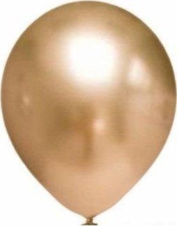 Balony chromowane złote 30,5cm 10szt