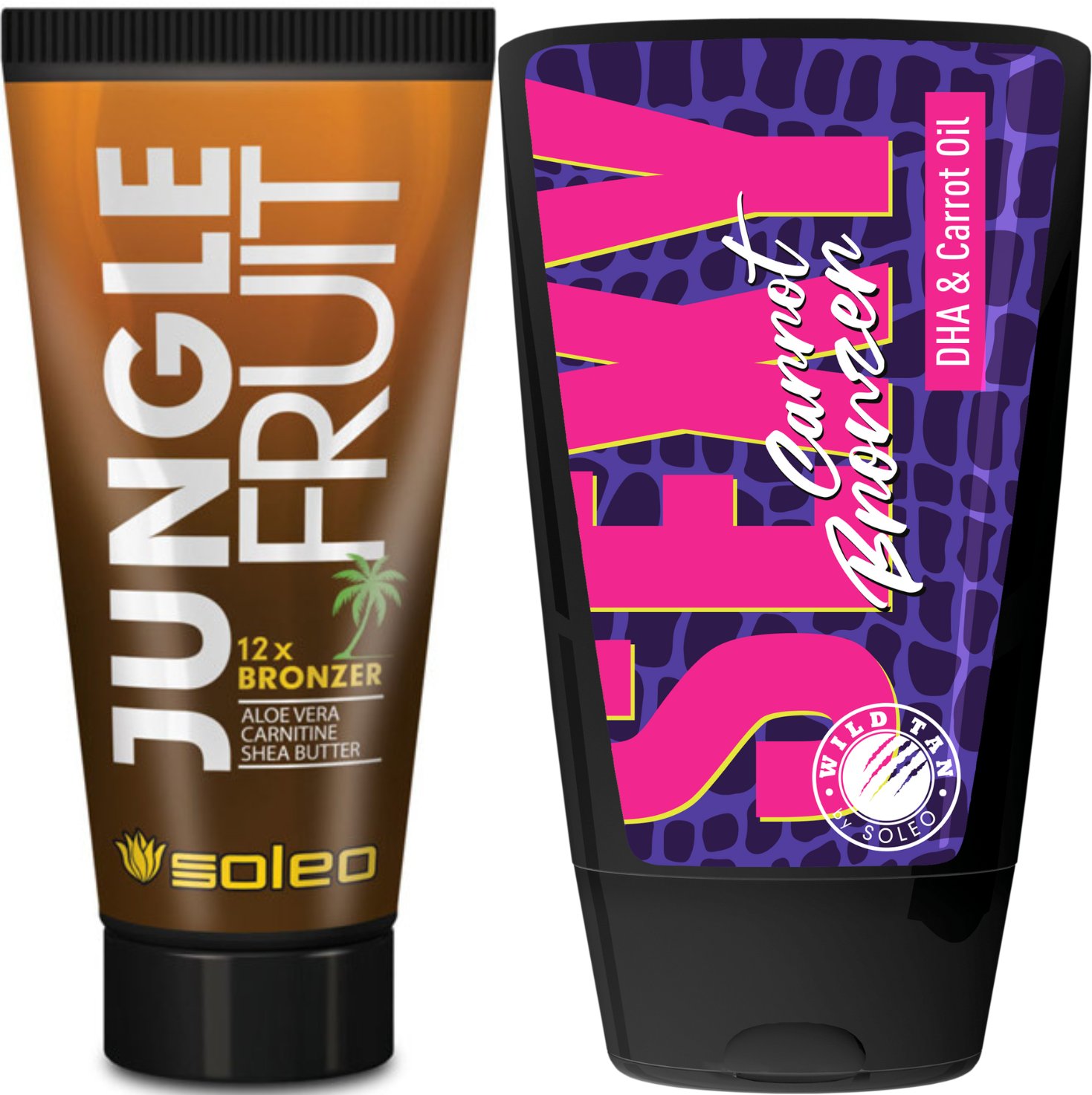 Soleo Jungle Fruit + Wild Tan Sexy Carrot Gratis