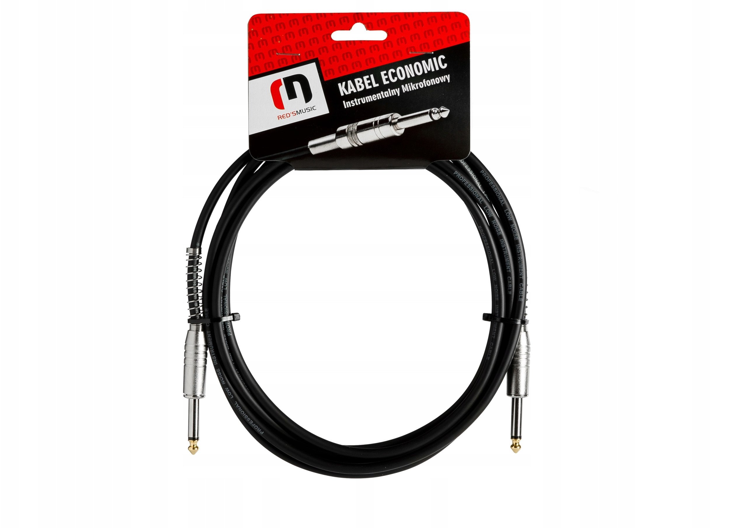 Kabel instrumentalny Reds Music GC0150 C 2 x Jack 6,3mm 5m