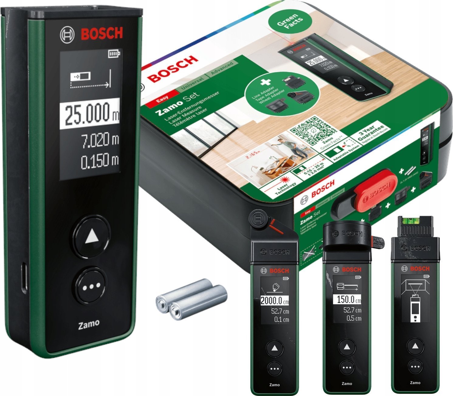 Dalmierz laserowy Bosch Dalmierz laserowy Bosch Zamo IV set