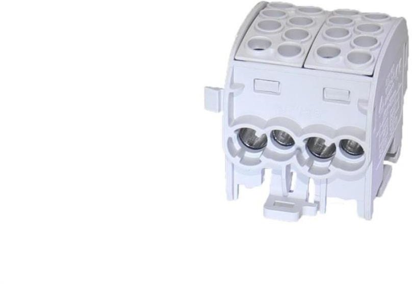 Blok rozdzielczy-odgałęźny Al/Cu SCB 35-2 (80220) SIMBLOCK jednobiegunowy 2x35mm2 szary 81506002