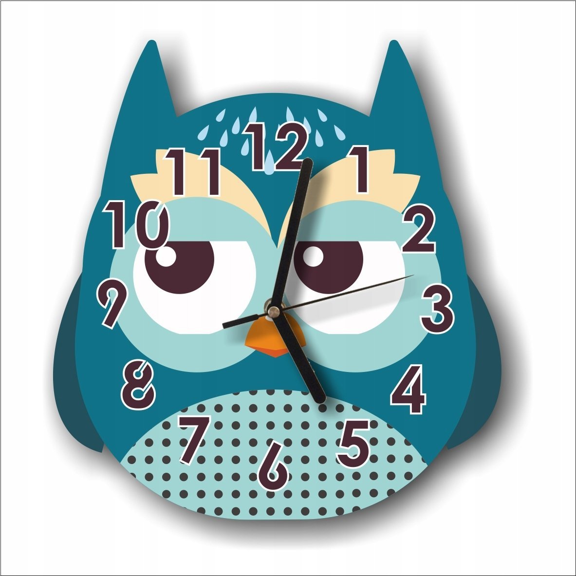 naSciane Zegar ścienny SOWA, sowy, na prezent, 3 rodzaje