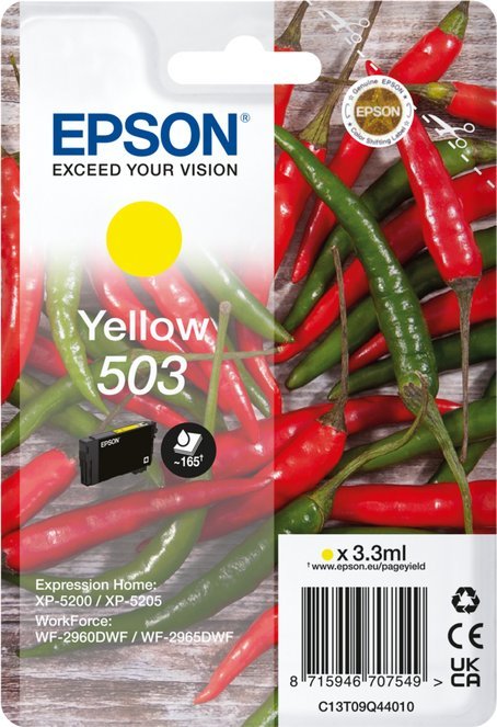 Tusz Epson Epson Atrament/503 Chillies 3.3ml YL