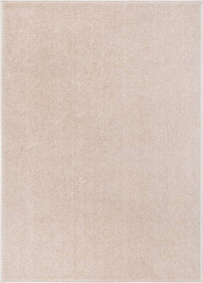 vidaXL vidaXL Dywan z krótkim runem, 120 x 170 cm, ciemny beż