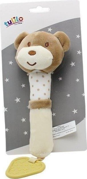 Tulilo Miś karmelowy z dźwiękiem 17cm