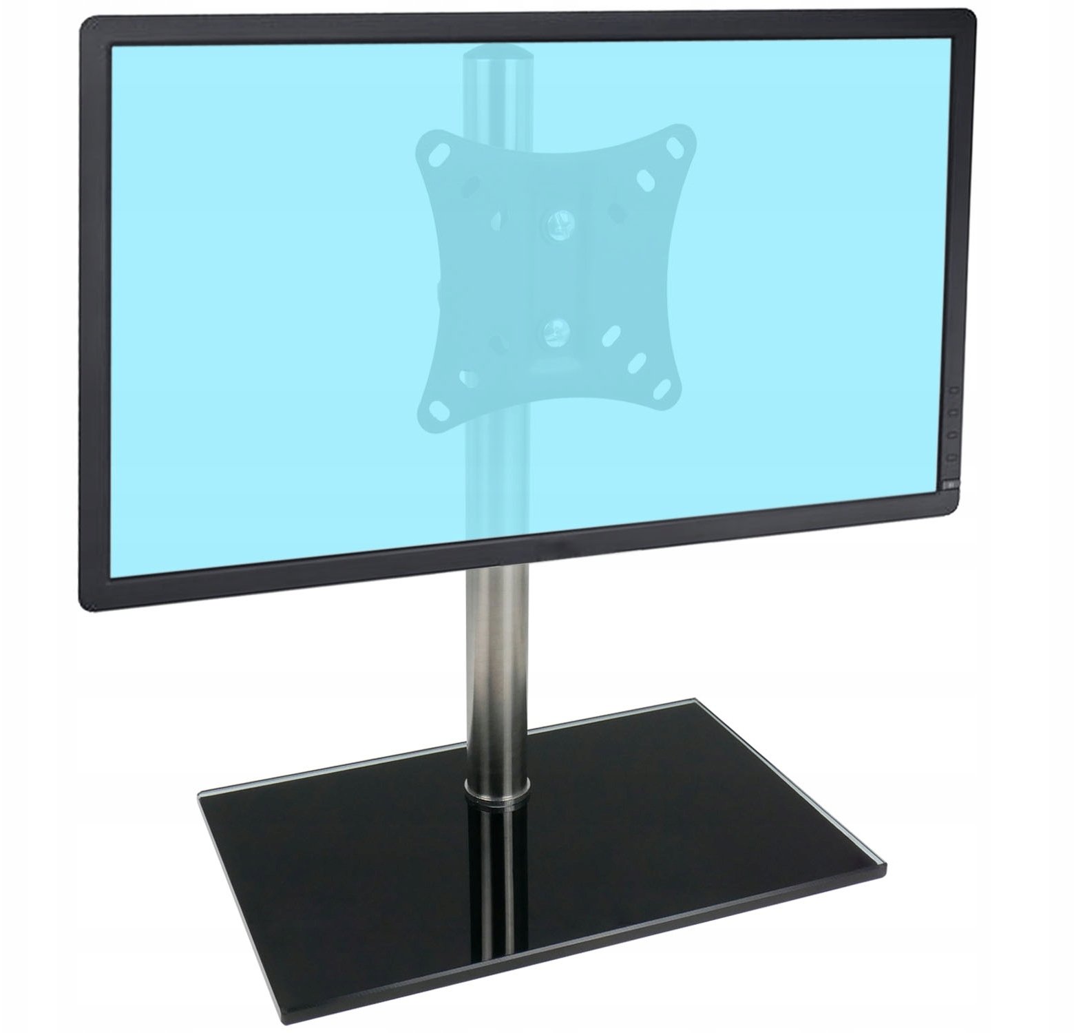 Podstawka uchwyt pod monitor 12"-27", do 20kg, VESA, regulacja