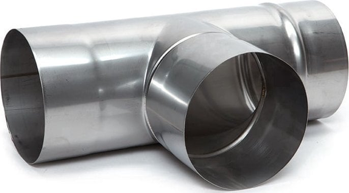 WADEX CHIMNEY-TEES (107 DIAMETER - 180 MM)