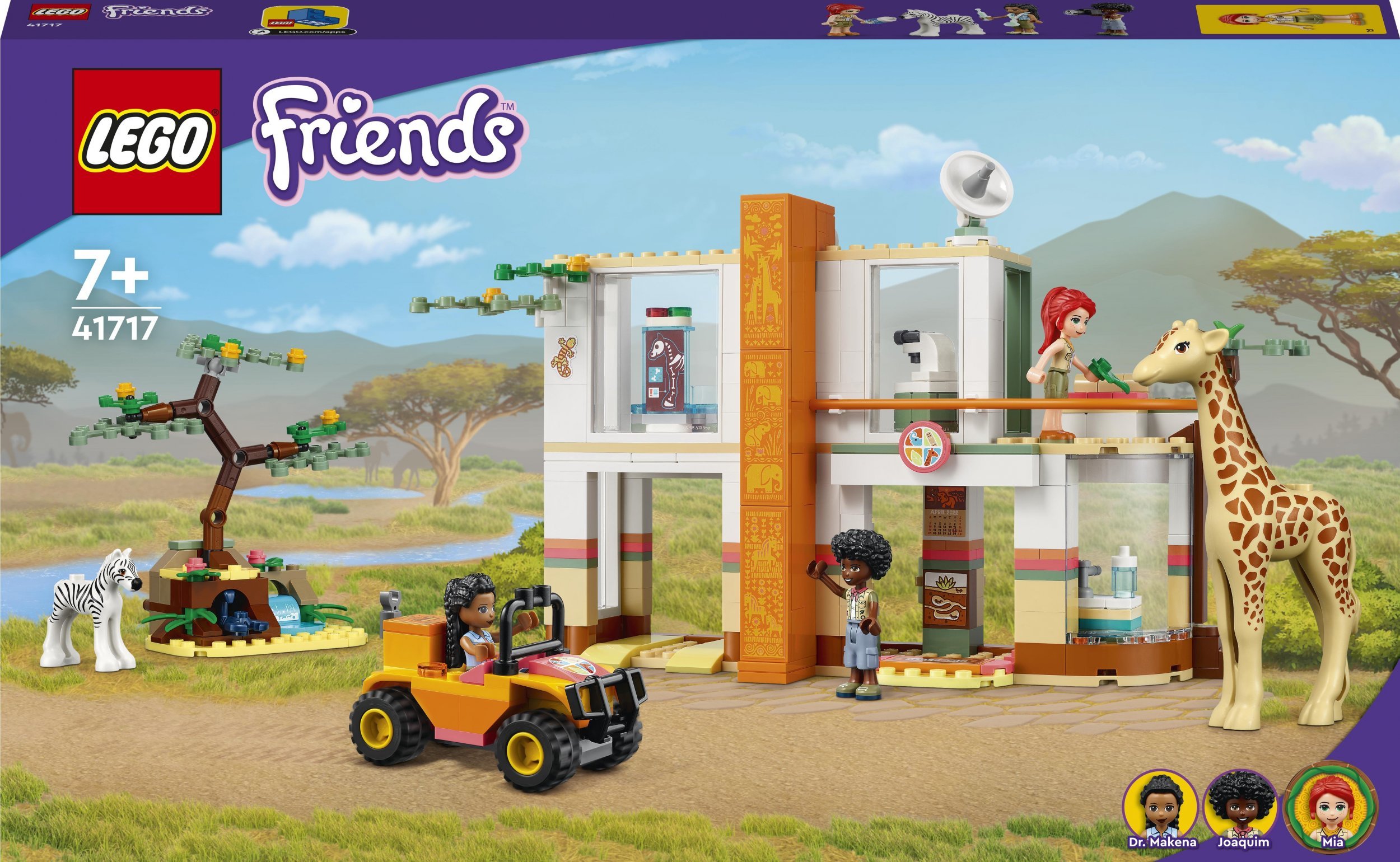 LEGO Friends Mia ratowniczka dzikich zwierząt (41717)