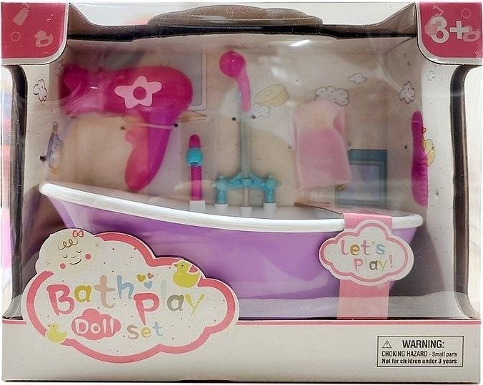 Wanna dla lalki światło, woda i dźwięk