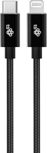 Kabel USB TB Print USB-C - Lightning 1 m Czarny (AKTBXKUAMFICS1B)