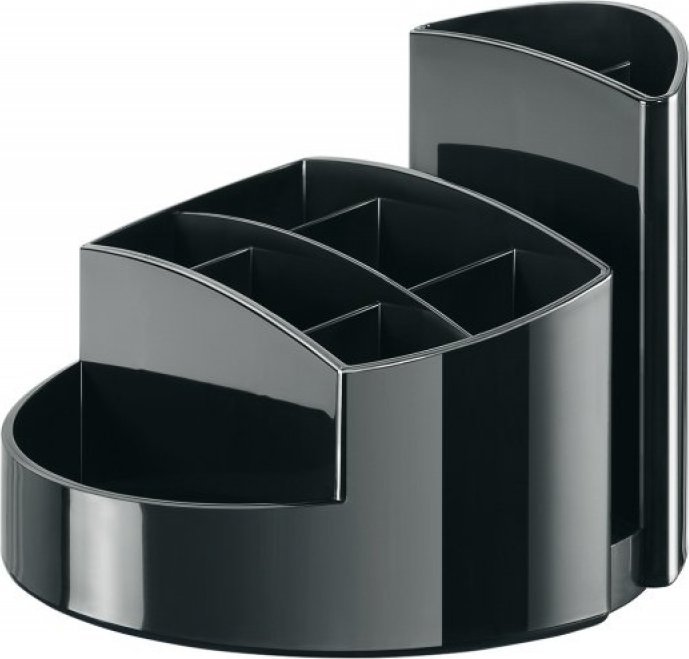 HAN Przybornik na biurko Han 9 komór czarny -