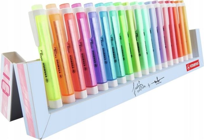 Stabilo Swing Cool + Pastel podstawka 18 kolor.