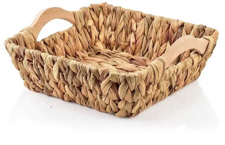 Koszyk z hiacyntu wodnego 24x24x8 cm Amparo