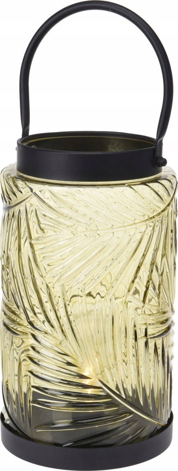 Home Styling Collection Latarenka LED, kolorowe szkło, 26 cm