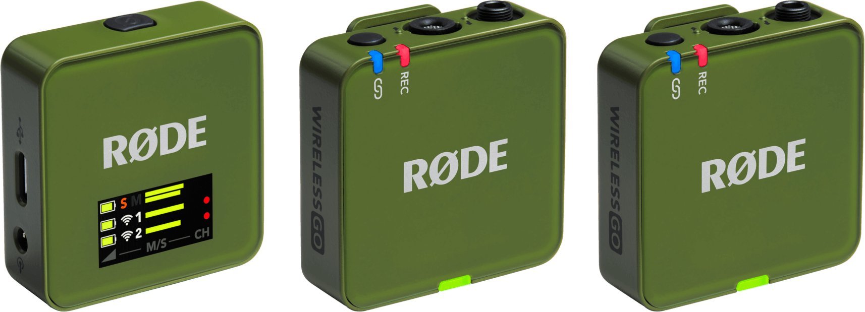 Mikrofon Rode Wireless Go III ciemnozielony (WIGOGEN3MOS)