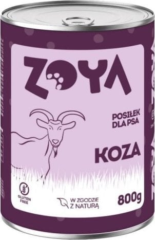 ZOYA Koza puszka - Karma mokra dla psów - 800g