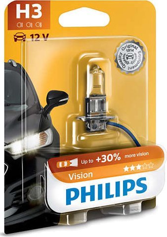 Philips ŻAR.SAM. H3 VISION 12V 55W PK22S - 69561130
