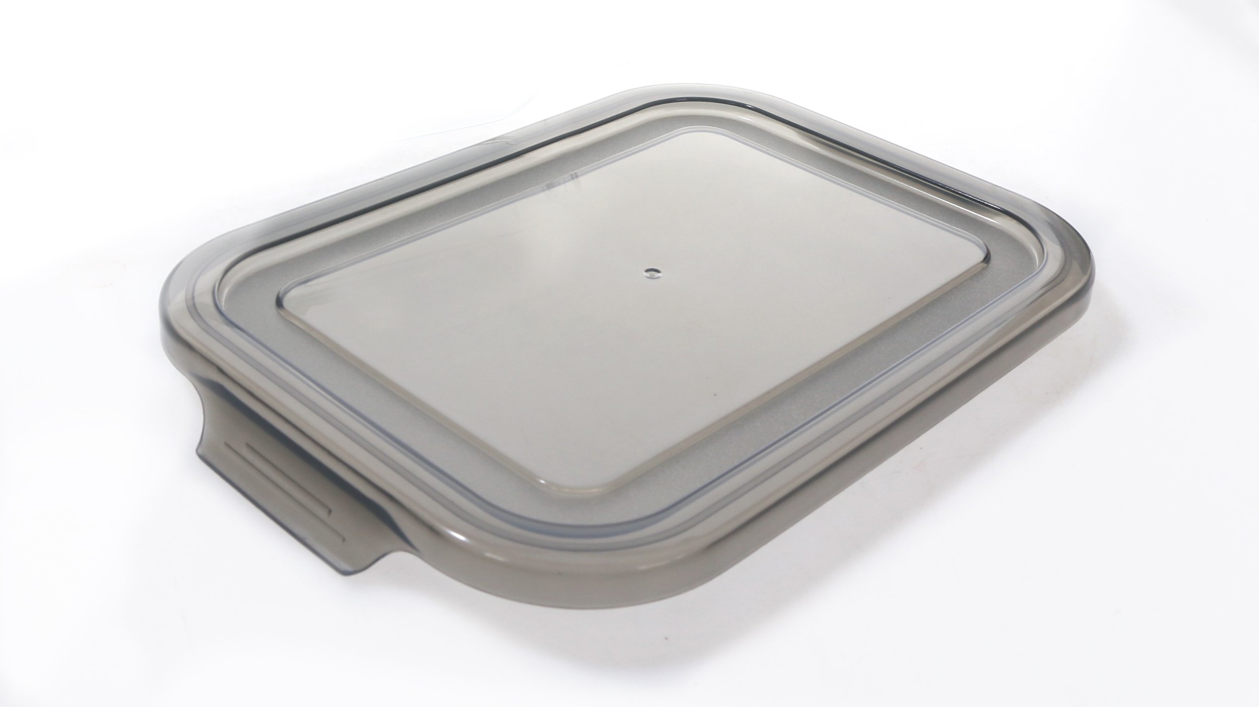 CONTAINER FOOD RECTANGUL GLASS W LID 1L