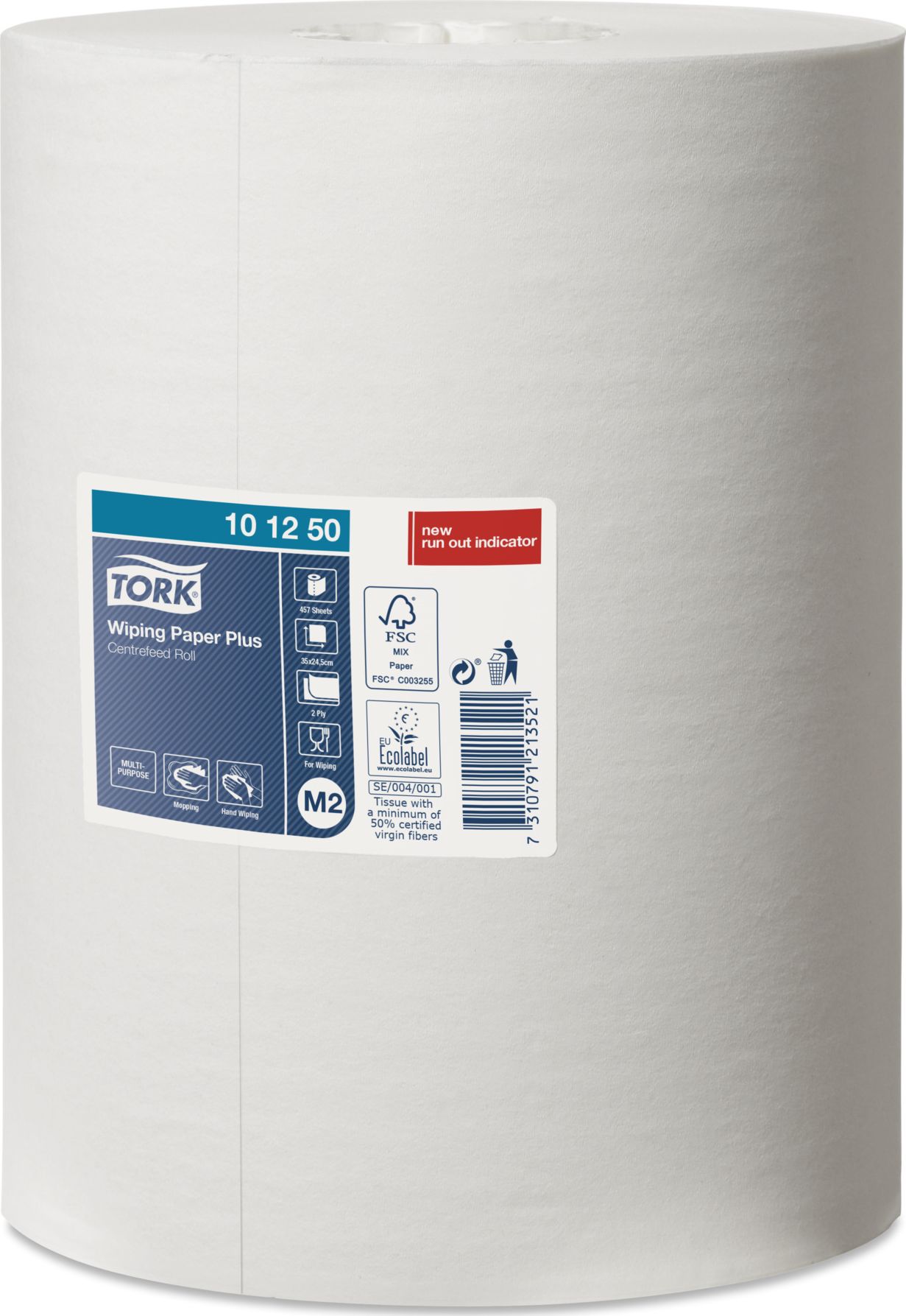 Staples TORK Ręcznik w roli ADVANCED, na dużej roli, ADVANCED 420, biały