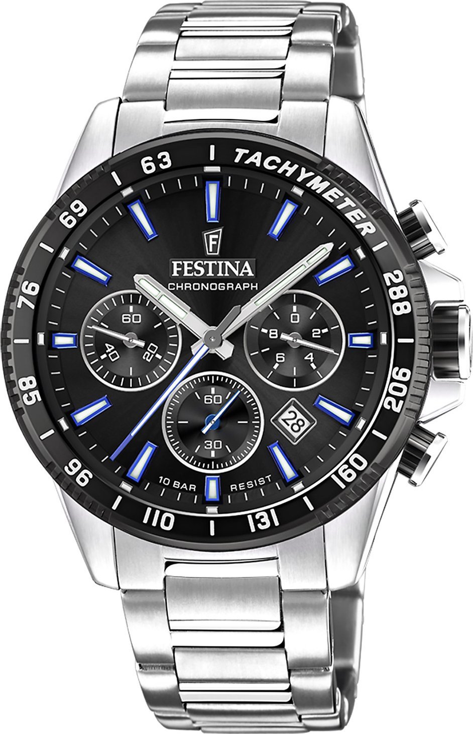 Zegarek Festina Zegarek męski Festina F20560-5 srebrny