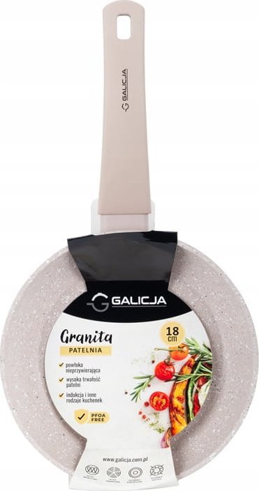 Patelnia Galicja Teflonowa 18cm
