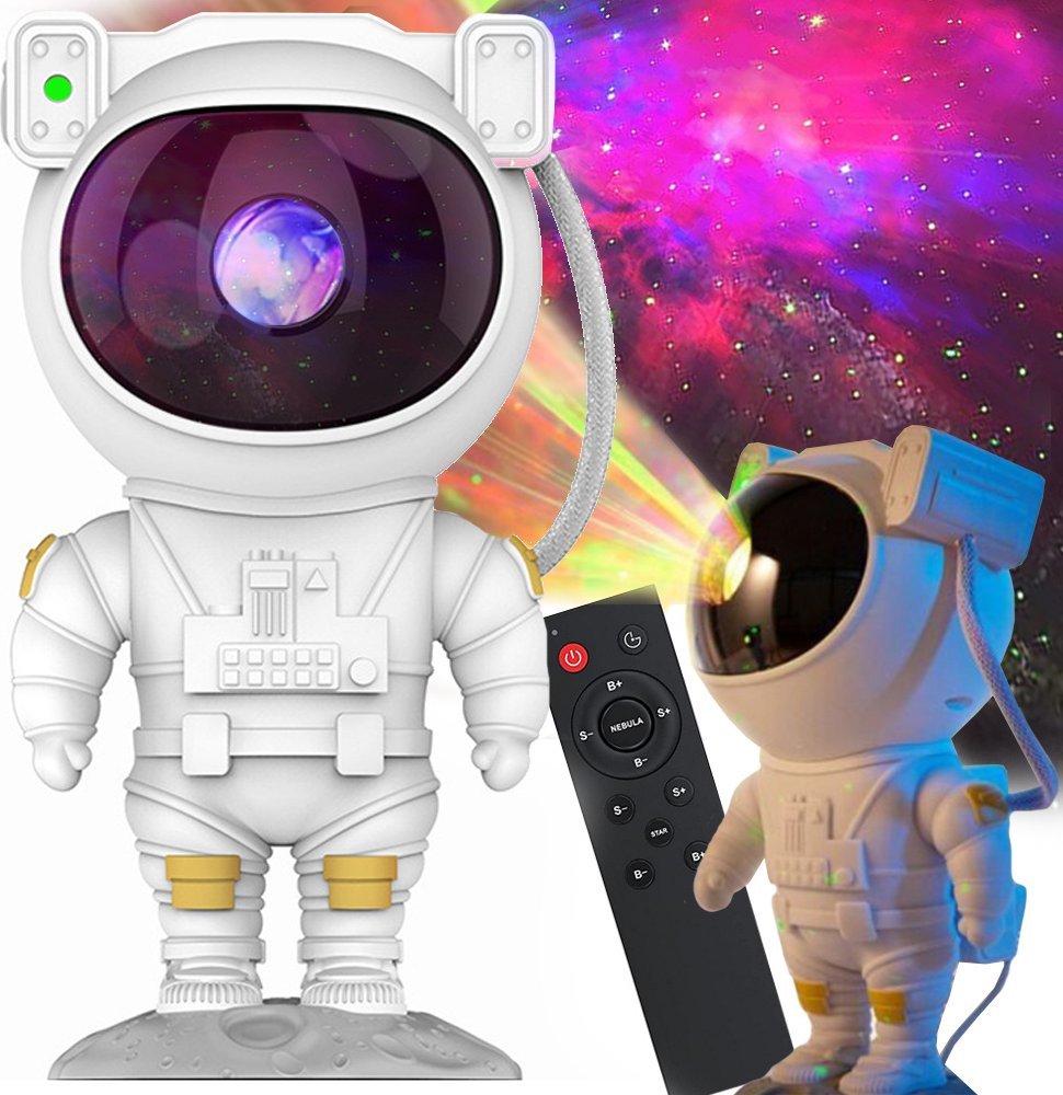 Verk Projektor gwiazd astronauta lampka nocna rzutnik niebo laserowy led pilot Projektor gwiazd astronauta lampka nocna rzutnik niebo laserowy led pil