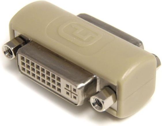 Adapter AV StarTech DVI-I - DVI-I beżowy (GCDVIIFF)