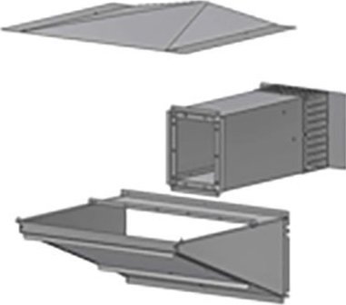 Master Zestaw Master do montażu nagrzewnicy CF 75 SPARK na zewnątrz