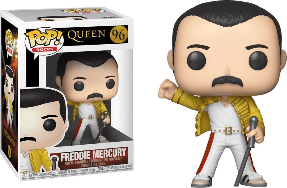 Figurka Funko Pop Funko POP Rocks: Queen - Freddie Mercury (Wembley 1986)