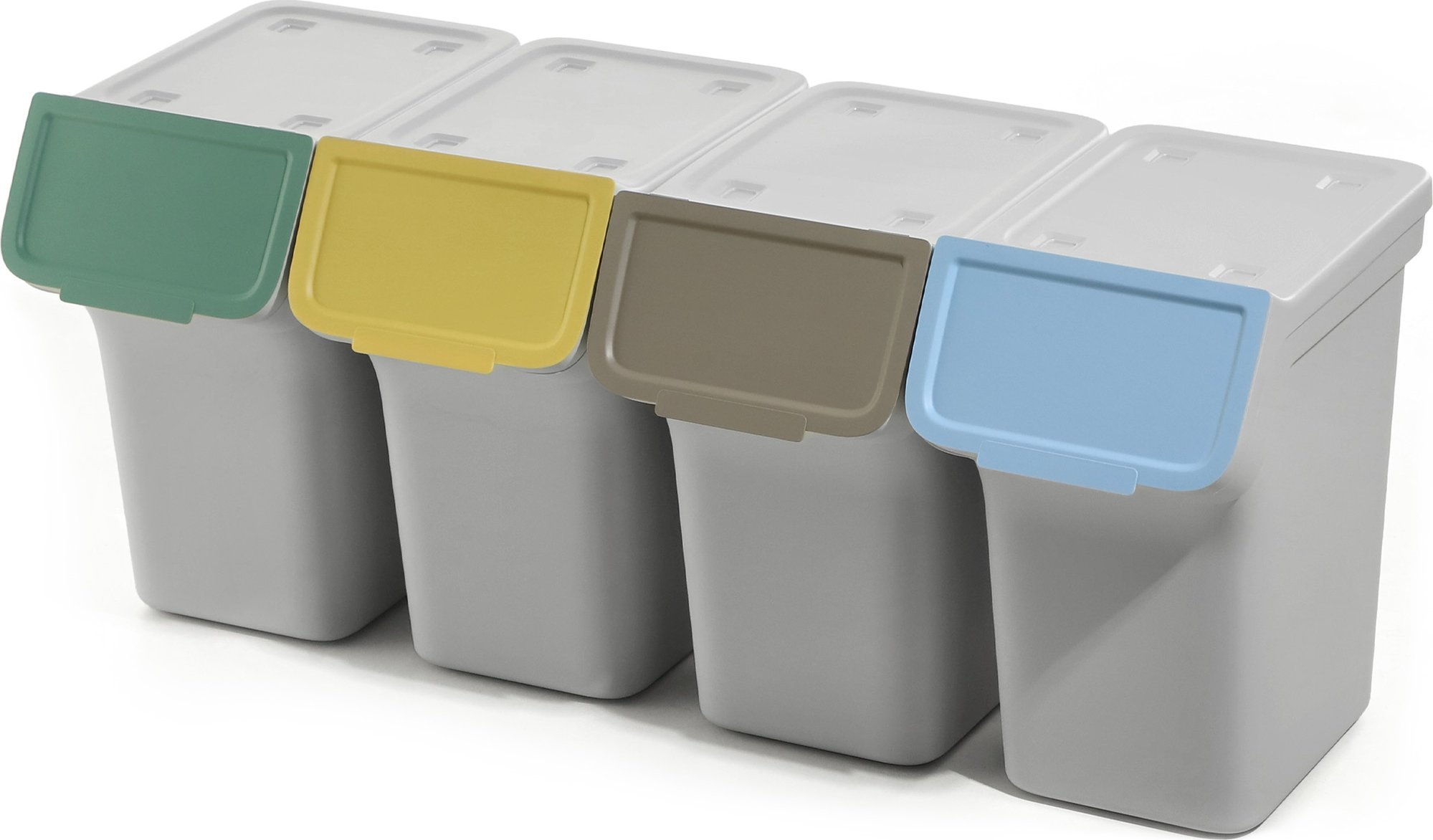 Kosz na śmieci Kadax Kosz STACKBOX 4x20L popiel