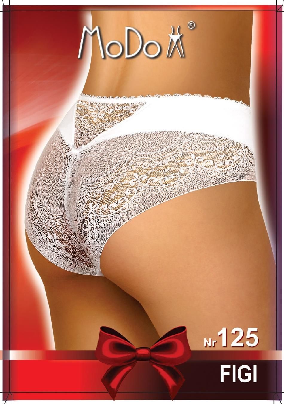 Modo Figi majtki damskie białe M