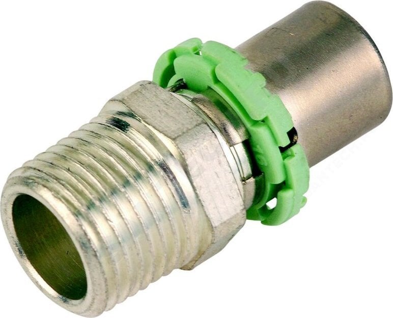 Złączka GZ zaprasowywana MultiSkin mosiądz/ocynk 32x1 7243GW321