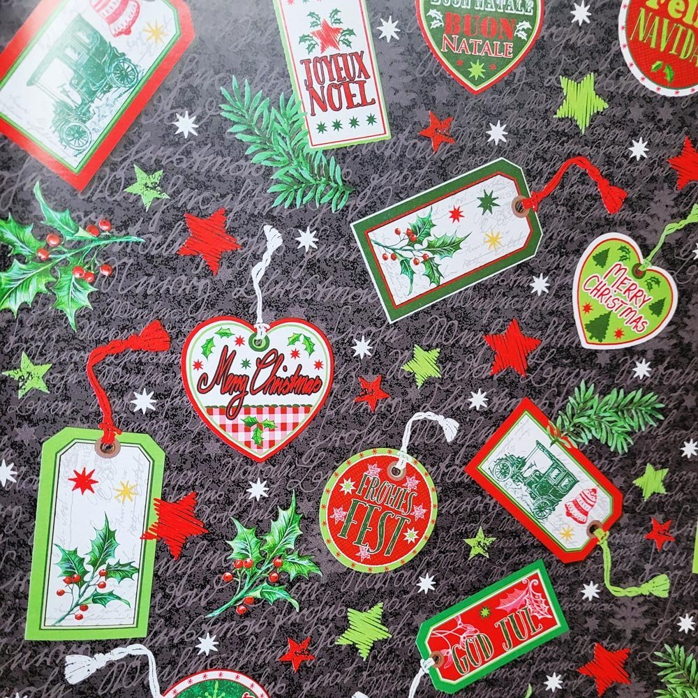 Fastima Papier do pakowania prezentów prezentów 70cmx5m 75m12