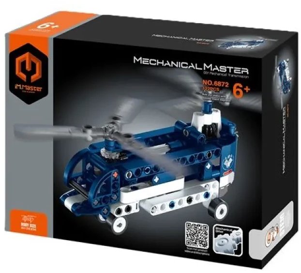 IM.MASTER klocki helikopter policyjny 122el 6872