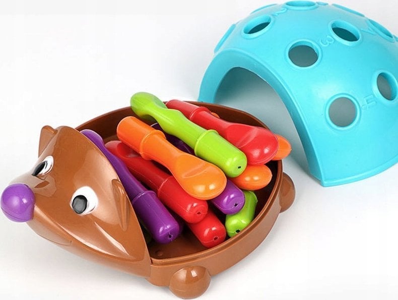 Figurka Norimpex Jeż z kolcami 14 elementów niebieski NO-1009004