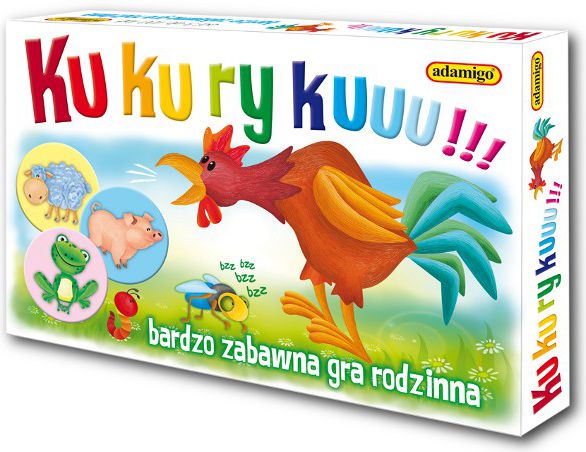 Adamigo Gra planszowa Kukuryku