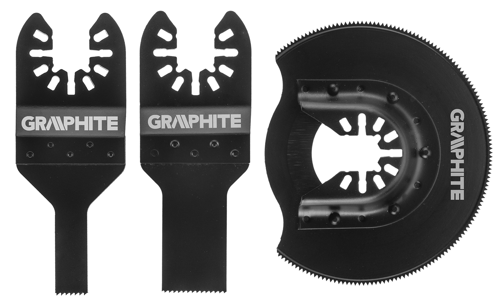 Graphite Zestaw brzeszczotów do metalu 3szt. (56H072)