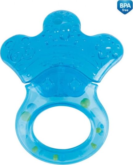 Canpol Gryzak wodny z grzechotką Łapka, niebieski 56/136 Canpol babies