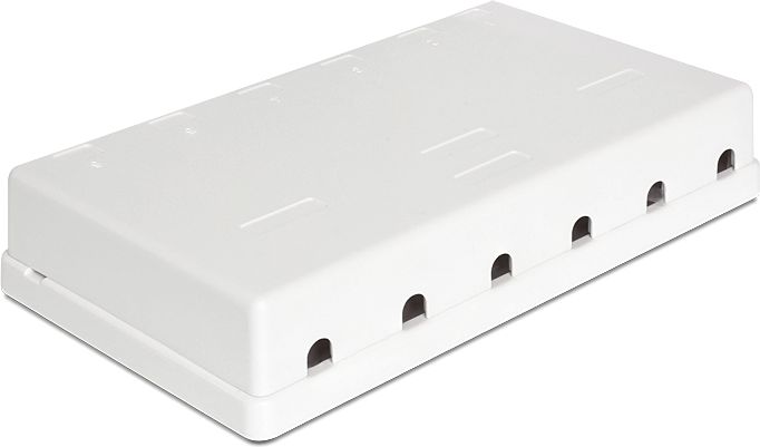 Delock Puszka naścienna, Keystone, 6 portów (86227)