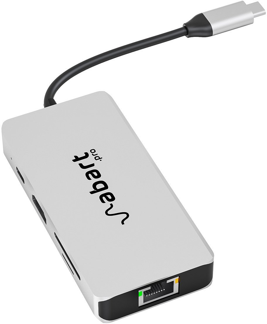 Abart Pro 8-in-1 USB-C stacja dokująca z kartą sieciową 2,5GbE i PD do 100W