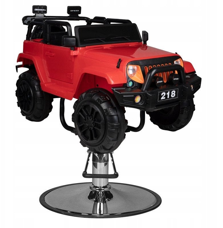 Fotel fryzjerski dziecięcy samochodzik SUV