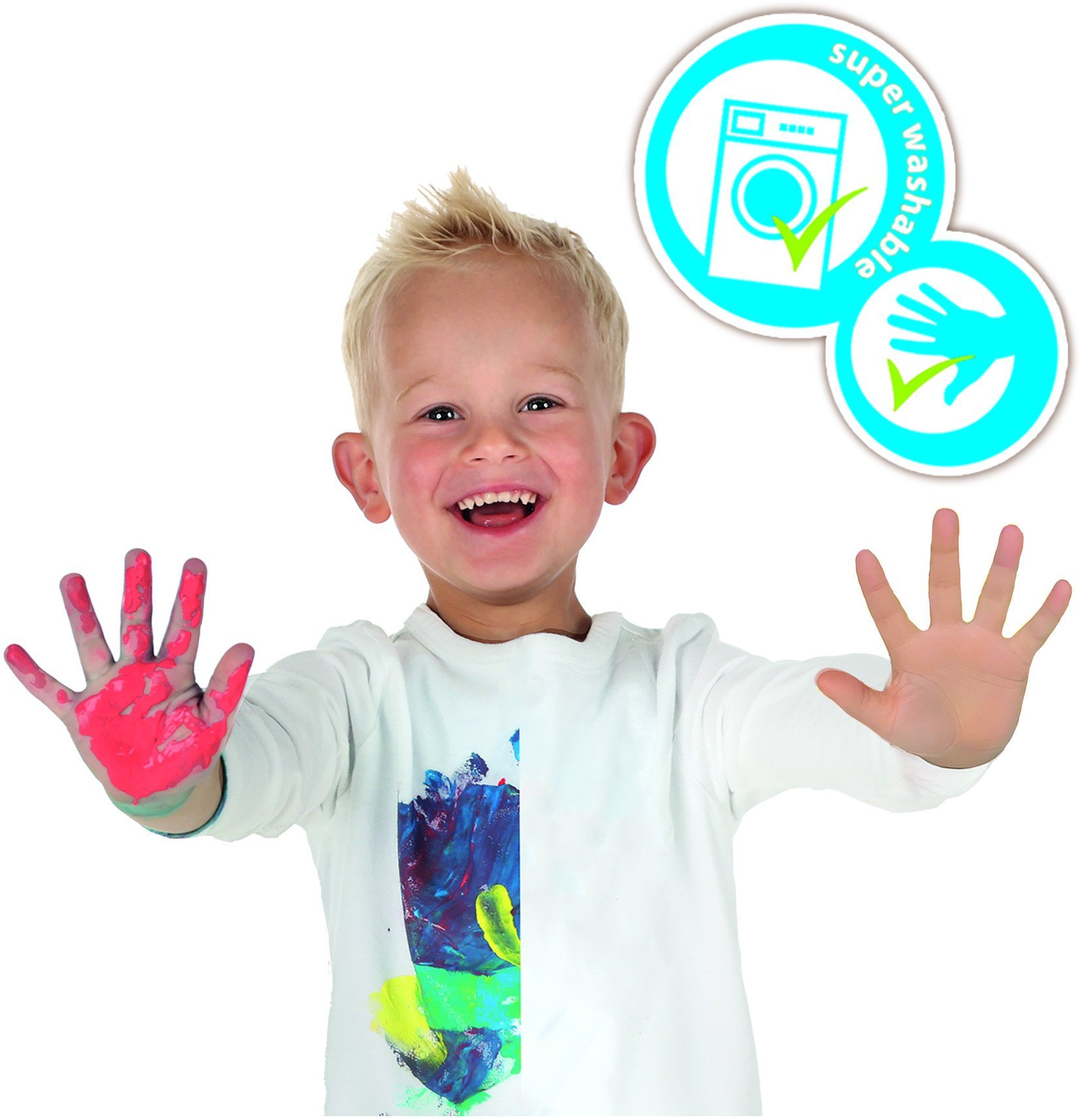 SES Markery w kropki 4kol XXL 14600 46009